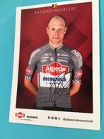 wielerkaart 2025 team alpecin xandro meurisse  signe, Verzenden, Zo goed als nieuw