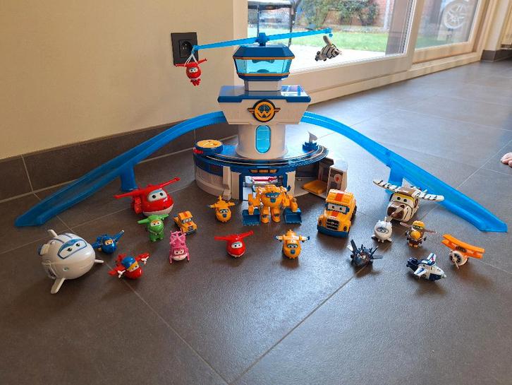 Superwings kinderspeelgoedset, Kinderen en Baby's, Speelgoed | Actiefiguren, Zo goed als nieuw, Ophalen of Verzenden