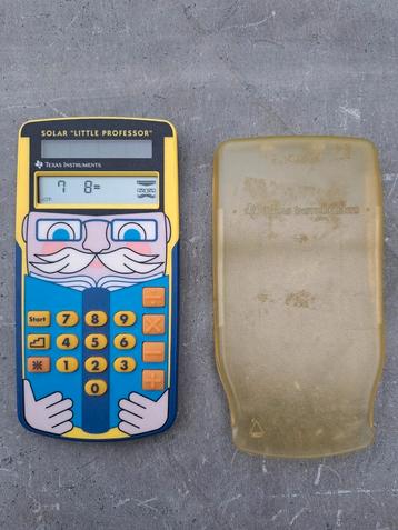 Texas Instrument Solar „Little Professor” rekenmachine, spee beschikbaar voor biedingen