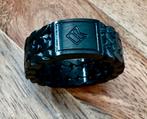 RING CAPTAIN ALPHA SIERRA MET 60%KORTING! 💯%NIEUW!, 19 tot 20, Zwart, Heer, Nieuw