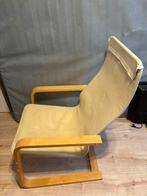 Ikea Poang Faiteuil (gebruikt zndr kussen), Huis en Inrichting, Ophalen, Gebruikt