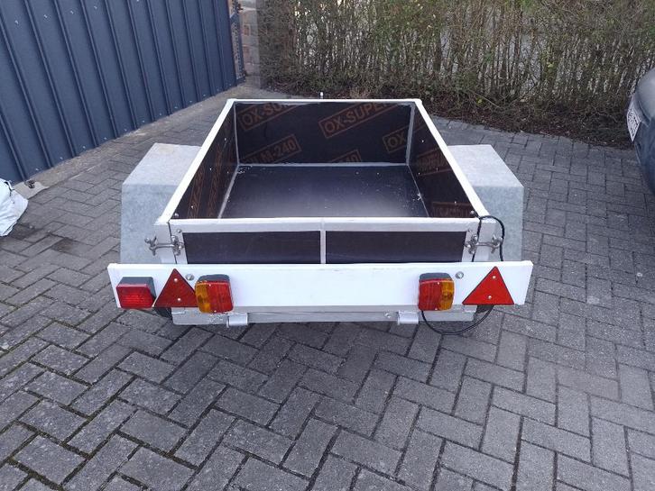 remorque, Auto diversen, Aanhangers en Bagagewagens, Zo goed als nieuw, Ophalen