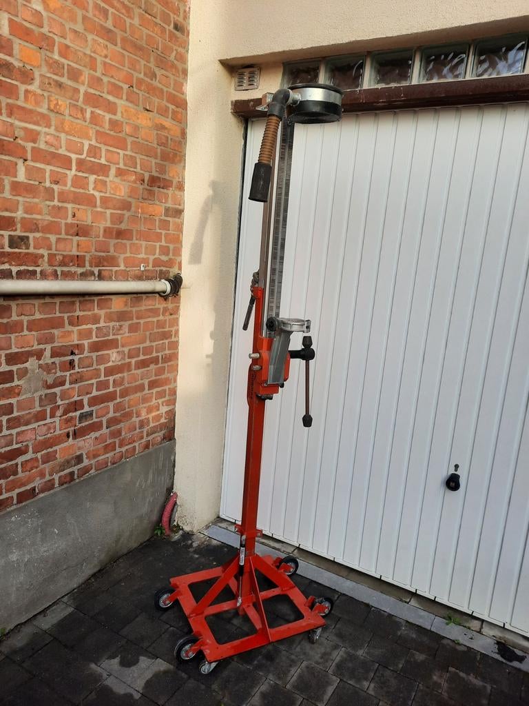 Adamas plafontboorstatief diamandboorstaief, Ophalen