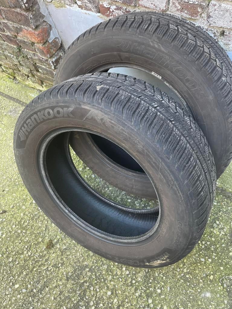 Pneus Hiver Hankook 225/60/R17.  99H, Autos : Pièces & Accessoires, Pneus hiver, Véhicule de tourisme, Enlèvement, Utilisé