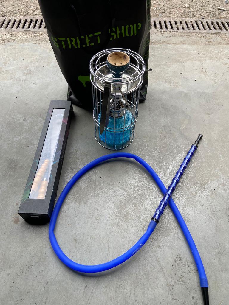 Chicha complète avec cage de protection, Jardin & Terrasse, Enlèvement, Comme neuf