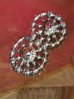 19eeuw broche met diamanten, Enlèvement ou Envoi, Or, Broche, Avec pierre précieuse