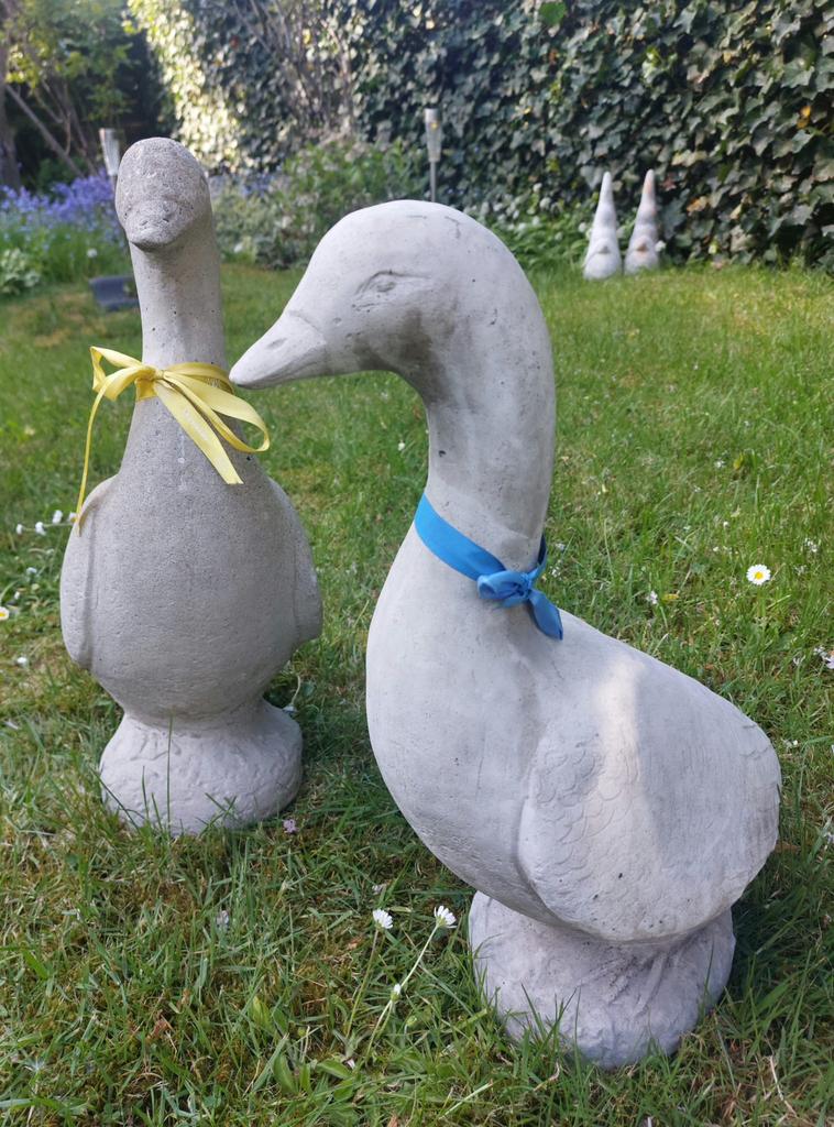 Oies, Jardin & Terrasse, Enlèvement, Comme neuf