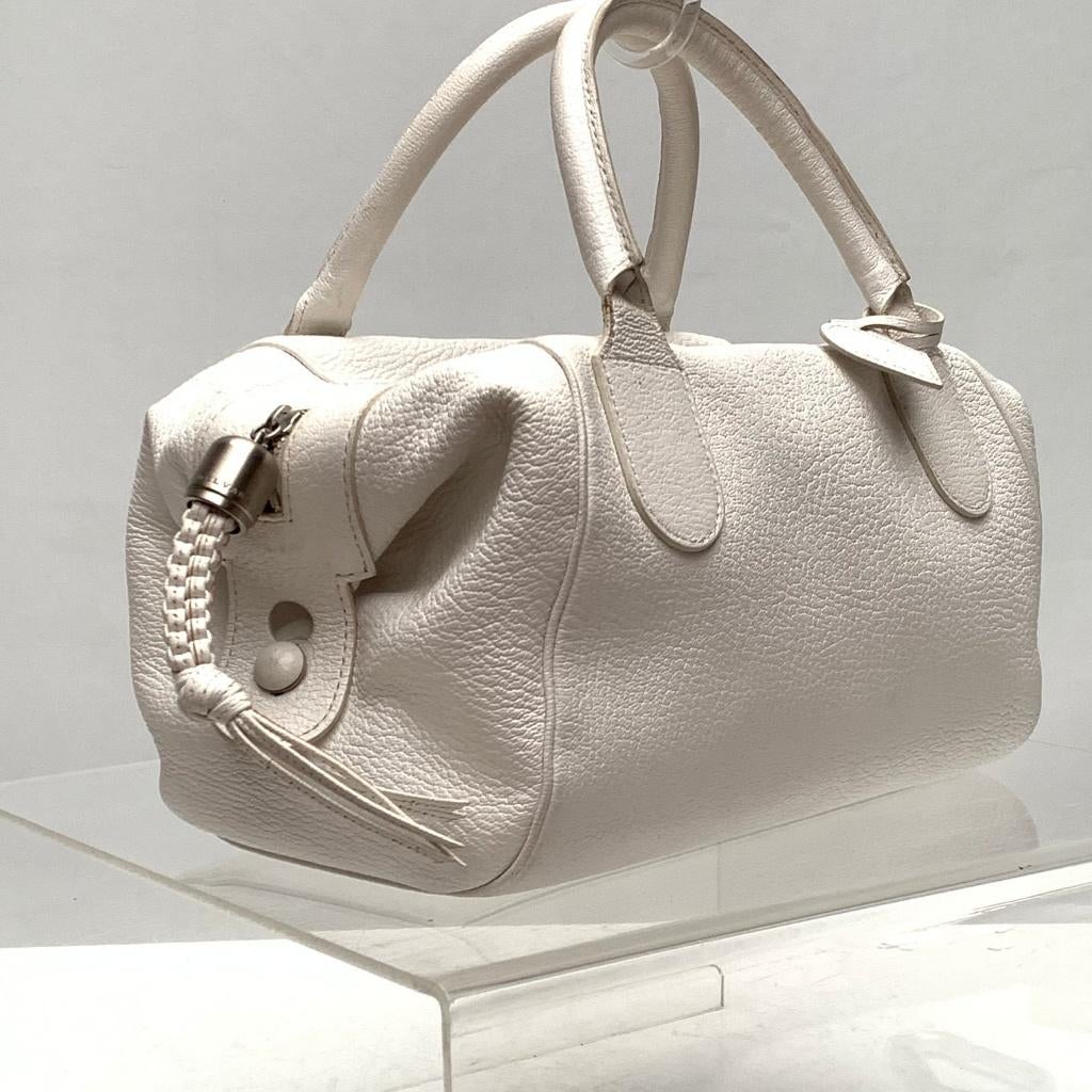 Handtas Delvaux. Nog meer Delvaux en Louis Vuitton te koop., Enlèvement ou Envoi, Blanc, Sac à main