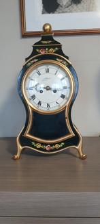 Elegante handgeschilderde penduleklok – Franse stijl – werkt, Ophalen