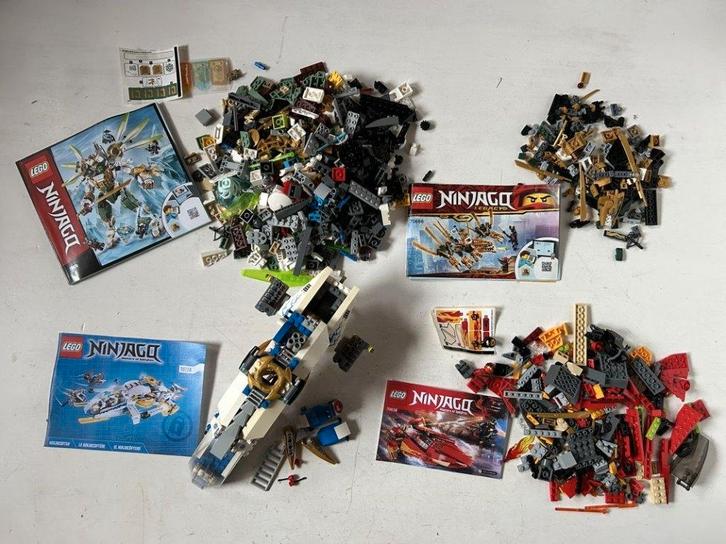 Lego Ninjago - sets 70676, 70666, 70724, 70638, Kinderen en Baby's, Speelgoed | Duplo en Lego, Gebruikt, Lego, Complete set, Ophalen of Verzenden