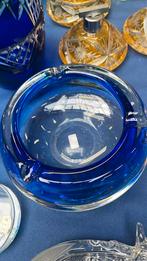 Grand cendrier bleu cristal, Antiquités & Art, Enlèvement ou Envoi