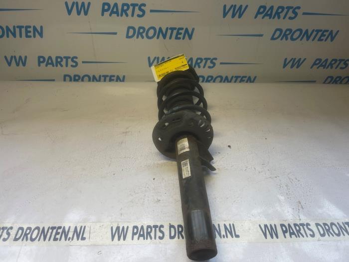 Schokdemperpoot rechts-voor van een Volkswagen Golf, Gebruikt, -, Volkswagen, -