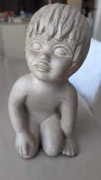 Statue vintage "Enfant agenouillé" - Style Emiel Laskaris /, Enlèvement ou Envoi