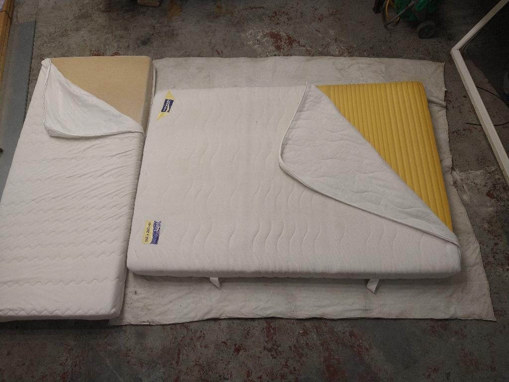 Matras 90x200 140x200 Eenpersoons- of tweepersoonsmatras, Ophalen, Gebruikt, Eenpersoons, Overige maten