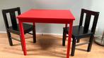 Kritter Ikea tafeltje 59x50 cm & 2 stoeltjes, Kinderen en Baby's, Ophalen, Zo goed als nieuw