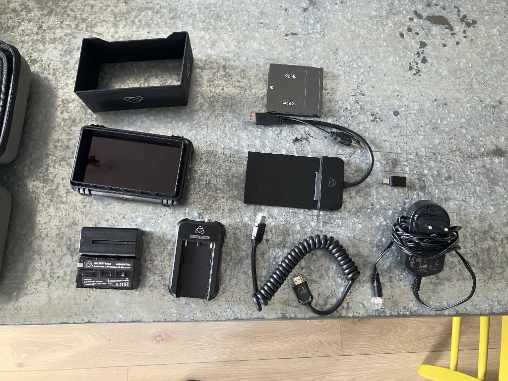 ATOMOS NINJA 5-monitor + 500 GB SSD externe opname, Ophalen, Gebruikt, HDMI