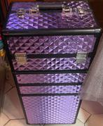 Trolley equiper pour debuter les ongles en gel, Ophalen, Gebruikt, Roze, Hardcase