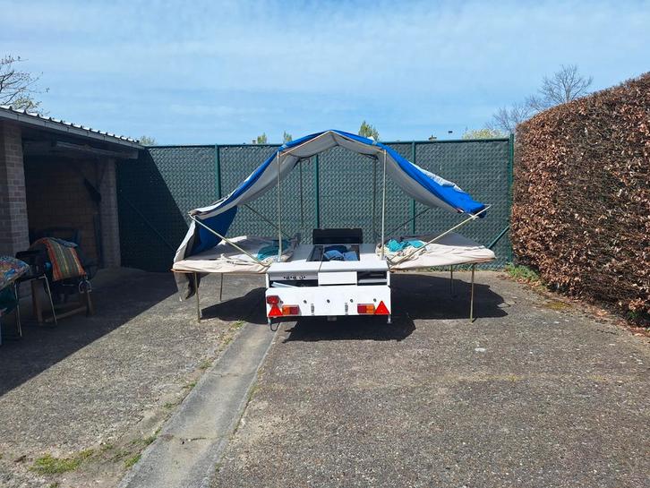 Mooie campingkar / vouwwagen Cabanon touring te koop, Caravans en Kamperen, Vouwwagens, Cabanon, Ophalen