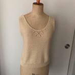 Katoenen top van Rivoli Club, 38, Kleding | Dames, Topjes, Maat 38/40 (M), Beige, Ophalen of Verzenden, Zonder mouw