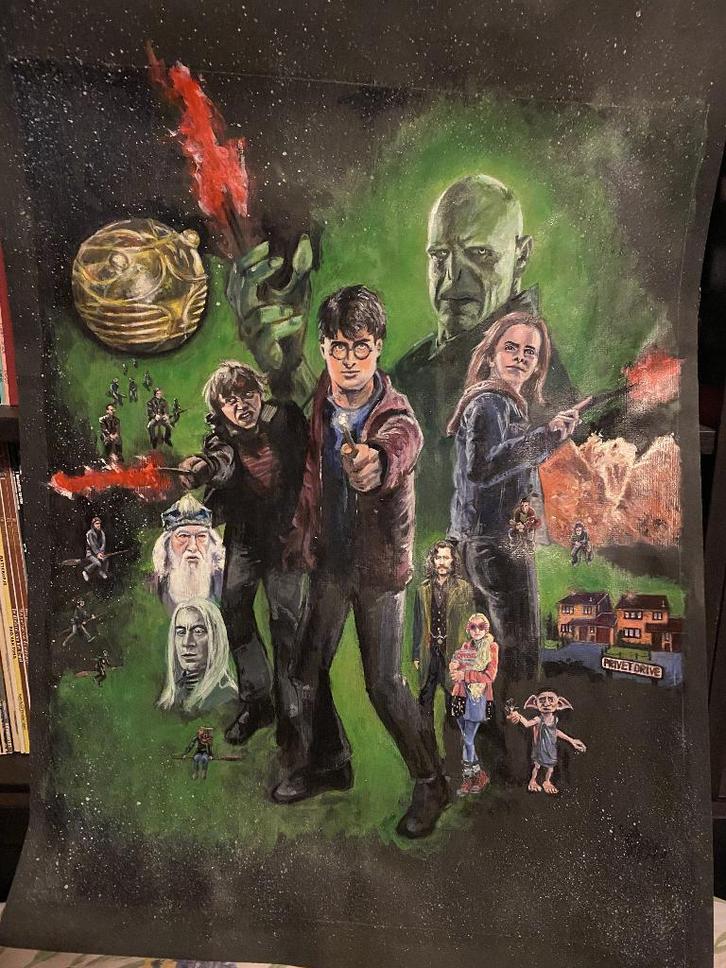 Harry Potter boeken en collectibles, Verzamelen, Harry Potter, Zo goed als nieuw, Overige typen, Ophalen of Verzenden