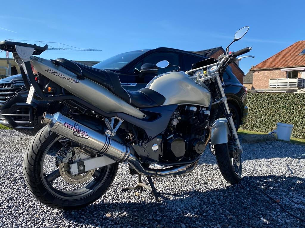Kawasaki ZR7 zo meenemen, Handvatverwarming, Motorrijbewijs A, Bedrijf, Meer dan 35 kW