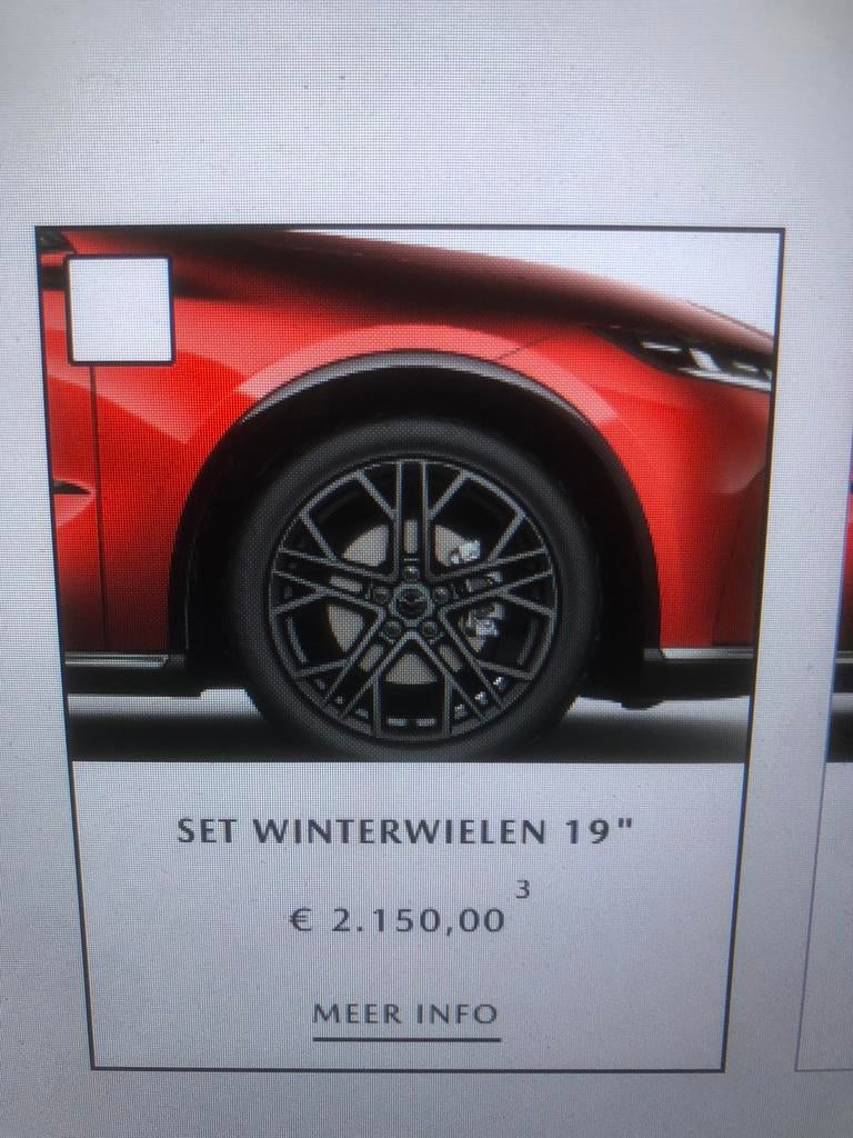 Volledig nieuwe velgen mazda E6, Ophalen, Winterbanden, Velg(en)