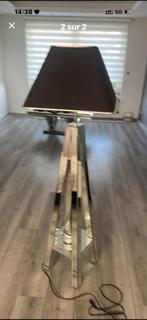 Lampadaire en acier noir, Enlèvement, Comme neuf