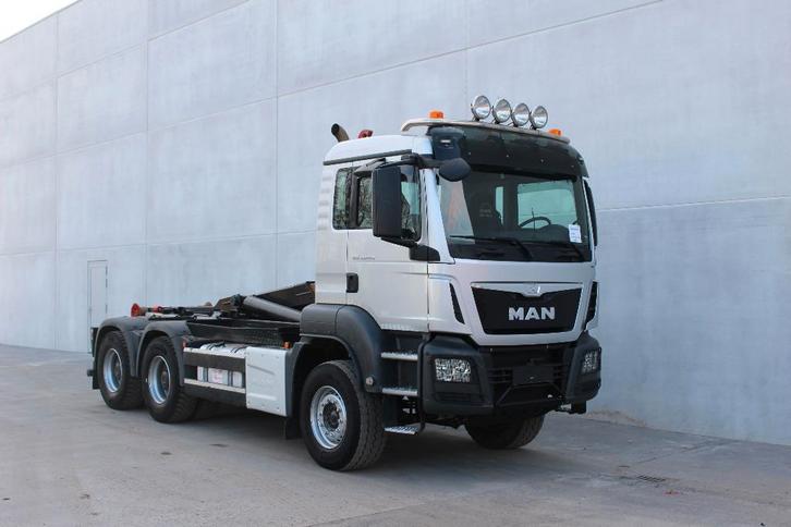 MAN TGS 33.440 6X4 - 2016 - slechts 136.500 km!! - EURO 6, Auto's, Vrachtwagens, Bedrijf, Te koop, Achteruitrijcamera, MAN, Diesel