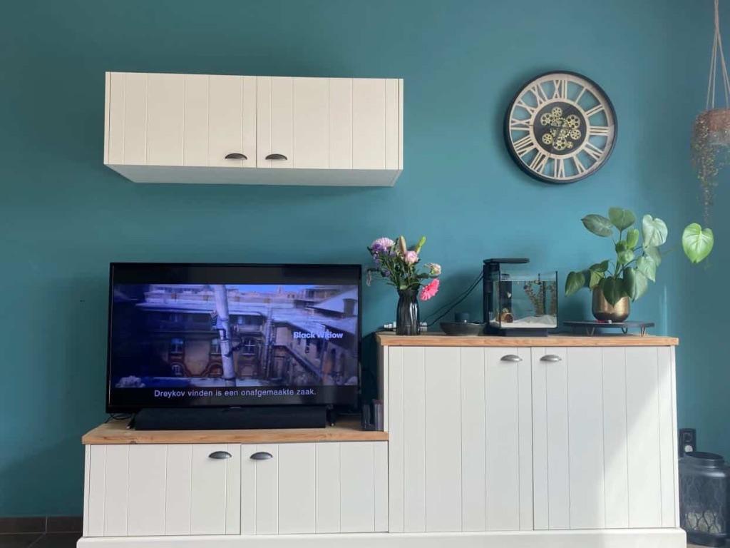 Tv kast, 200 cm ou plus, Landelijk, Enlèvement, Utilisé
