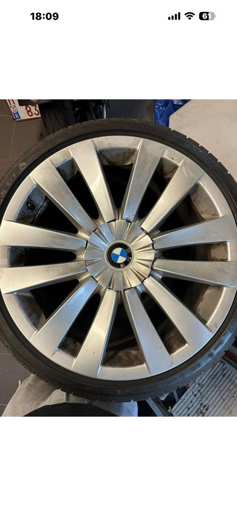 Jantes bmw origine pneus runflat, Autos : Pièces & Accessoires, Pneus & Jantes, Enlèvement, Pneu(s)