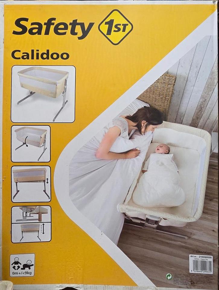 Babybedje 106-118 cm - gebroken wit, Kinderen en Baby's, Babywiegjes en Ledikanten, Nieuw, Wieg, Ophalen