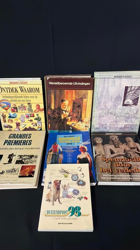 Lot oude boeken, Ophalen, Gelezen