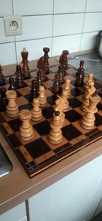 Mooi Vintage schaakspel  42 cm, Ophalen of Verzenden
