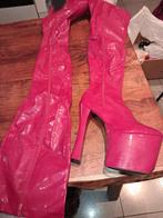 Cuissardes vinyles rouges taille 45