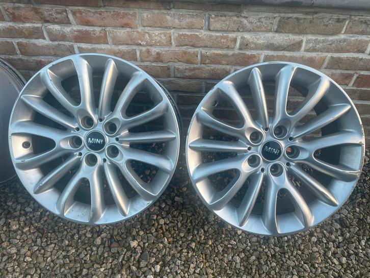 4 velgen mini cooper, Autos : Pièces & Accessoires, Pneus & Jantes, Pneu(s), Enlèvement