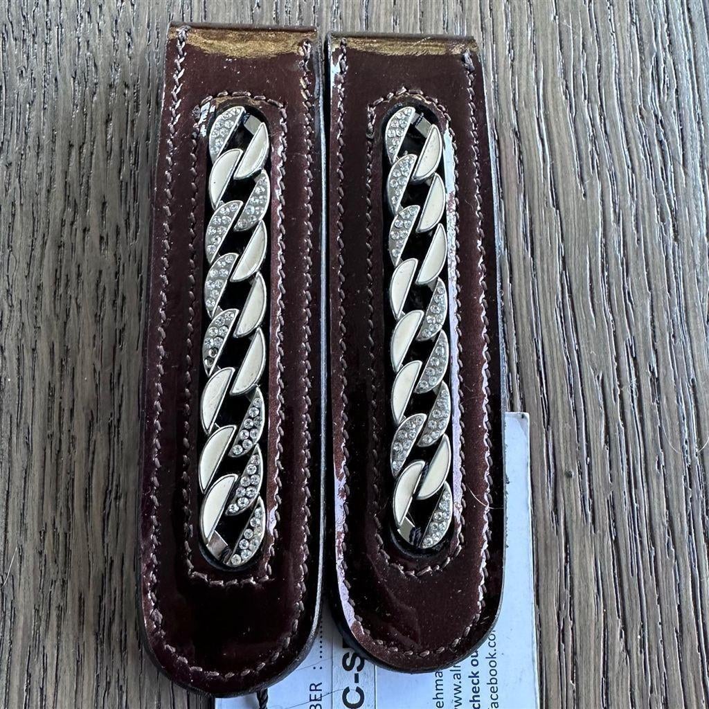Laarzenclip Ketting Bruin *~*NIEUW*~*, Dieren en Toebehoren, Paardrijkleding, Nieuw, Schoeisel, Dressuur, Ophalen of Verzenden