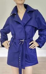 Trench Marina Rinaldi, Enlèvement ou Envoi, Comme neuf, Taille 42/44 (L), Bleu