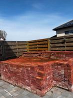 Rode klinkers/bakstenen overschot – mag snel weg, Ophalen