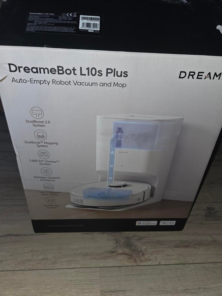 DreameBot L10s Plus, Elektronische apparatuur, Stofzuigers, Ophalen, Robotstofzuiger