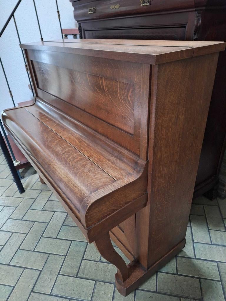 Buffetpiano, Muziek en Instrumenten, Piano's, Ophalen, Gebruikt, Bruin, Piano