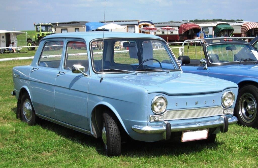 Simca 1000 bwj 1965. Origineel 26000 km., Autos, Oldtimers & Ancêtres, Particulier, Essence, 4 portes, Boîte manuelle, Bleu