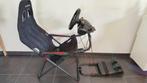 Simracing stoel en stuur met pedalen, Ophalen, Zo goed als nieuw