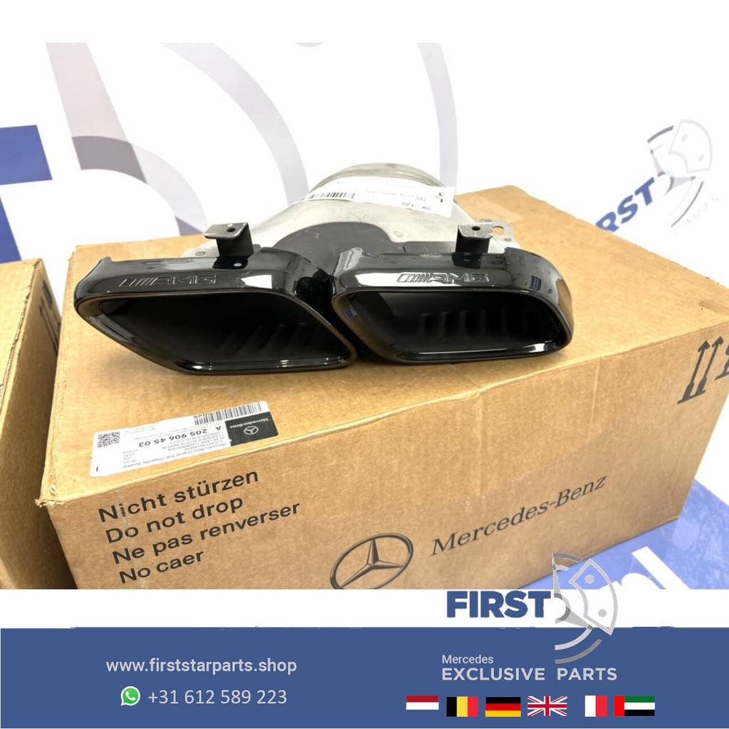 W205 C205 A205 S205 FACELIFT C63 AMG UITLAAT SIERSTUKKEN ZWA, Gebruikt, -, Ophalen of Verzenden, -