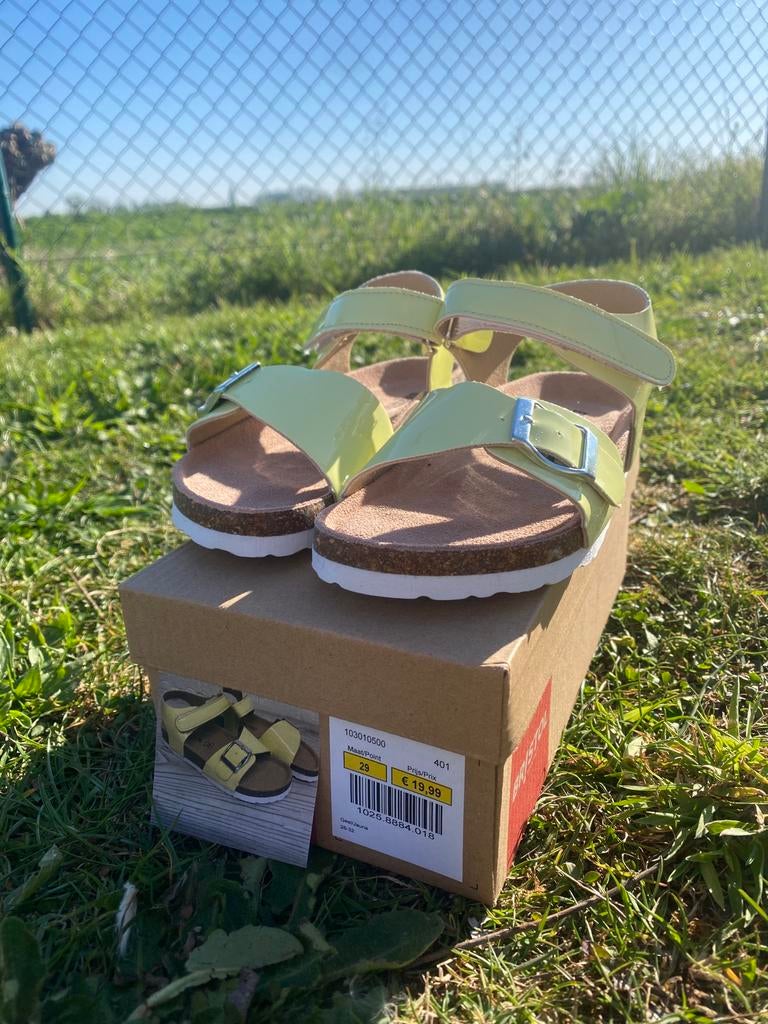 Bristol Sandalen Geel Meisjes Nieuw, Enfants & Bébés, Vêtements enfant | Chaussures & Chaussettes, Neuf, Enlèvement, Autres types