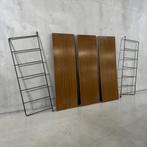 Étagère murale en bois vintage/étagère murale à cordes, Enlèvement