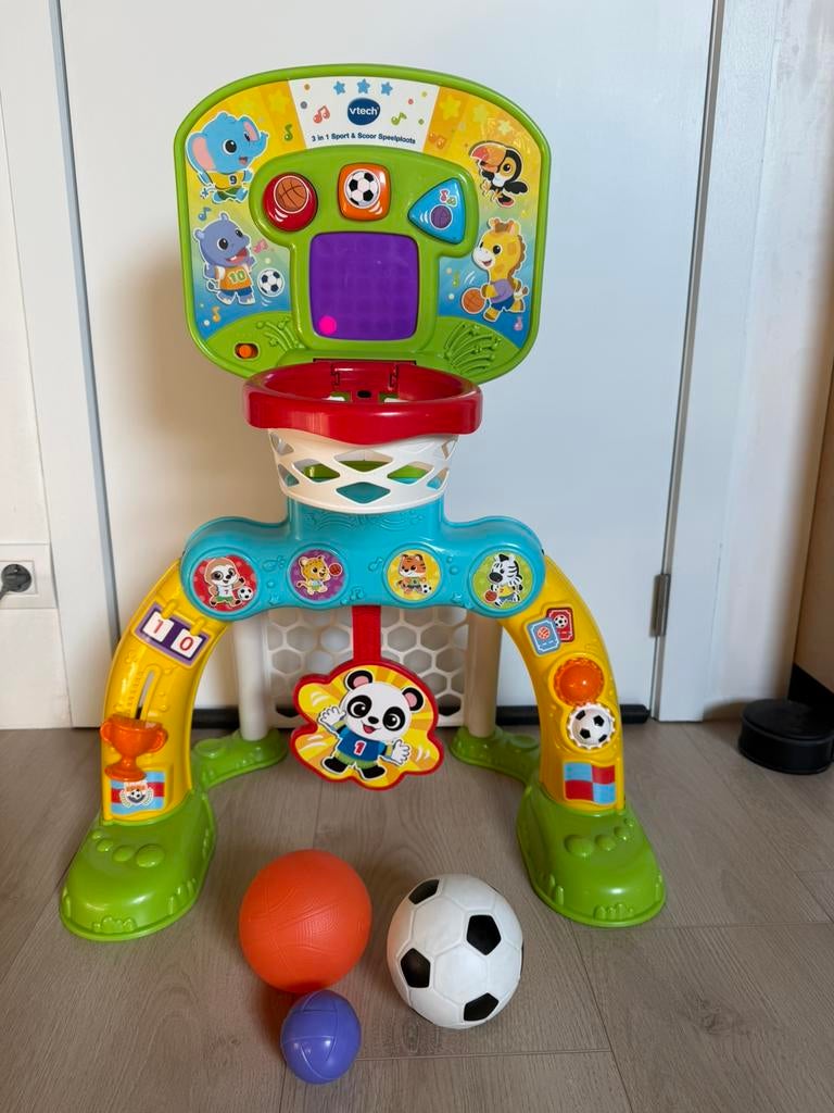 Vtech 3 in 1 goal / speelplaats, Ophalen, Zo goed als nieuw