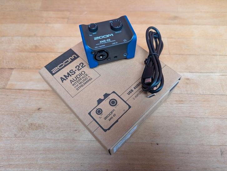 Carte son zoom ams 22, Informatique & Logiciels, Cartes son, Enlèvement ou Envoi