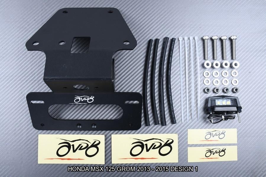 AVDB Korte Kentekenplaathouder HONDA MSX 125 GROM 2013 2015, Motoren, Accessoires | Overige, Nieuw, Ophalen of Verzenden