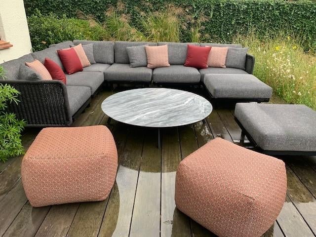 grote lounge (tuinset), Ophalen, Gebruikt, Meer dan 8 zitplaatsen, Tuinset