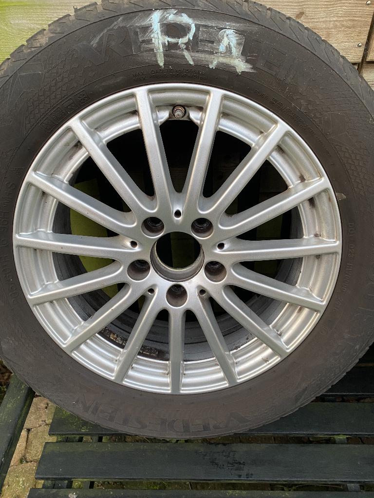 Onbeschadigde Mercedes Benz velgen C-klasse S205, Auto-onderdelen, Banden en Velgen, Velg(en), All Season, 16 inch, 205 mm, Personenwagen